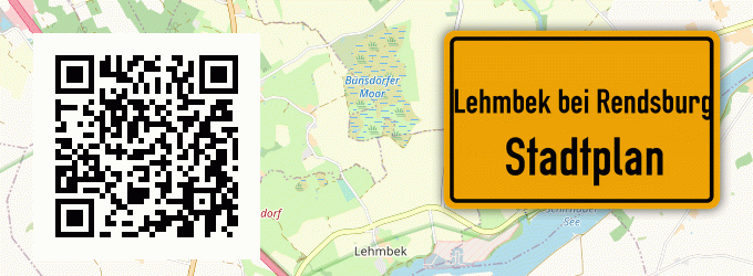 Stadtplan Lehmbek bei Rendsburg