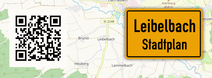 Stadtplan Leibelbach