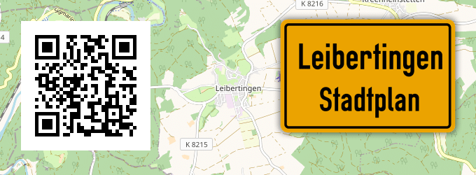 Stadtplan Leibertingen