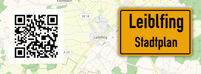 Stadtplan Leiblfing