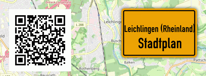 Stadtplan Leichlingen (Rheinland)