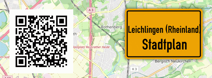 Stadtplan Leichlingen (Rheinland)