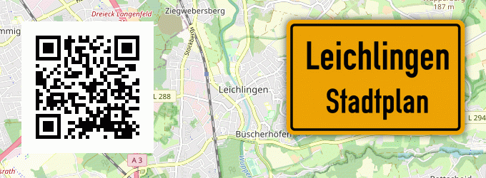 Stadtplan Leichlingen