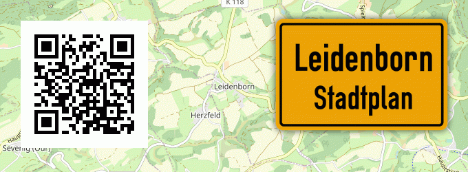 Stadtplan Leidenborn