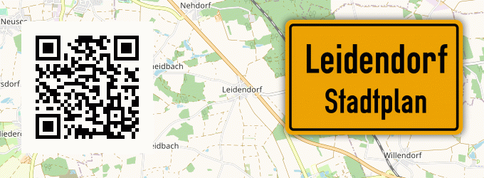 Stadtplan Leidendorf