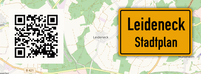 Stadtplan Leideneck