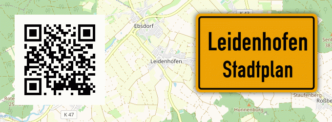 Stadtplan Leidenhofen