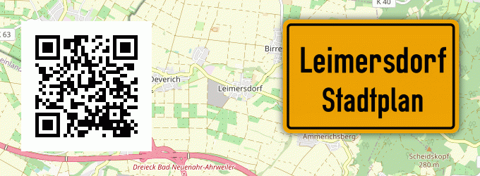 Stadtplan Leimersdorf