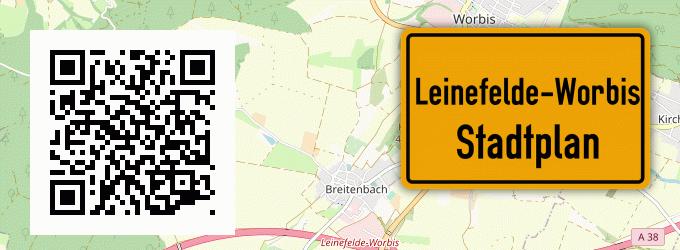 Stadtplan Leinefelde-Worbis