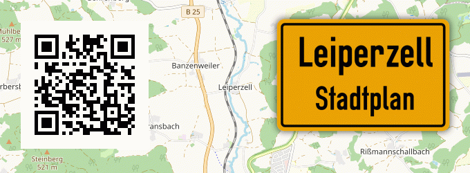 Stadtplan Leiperzell