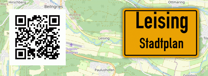 Stadtplan Leising