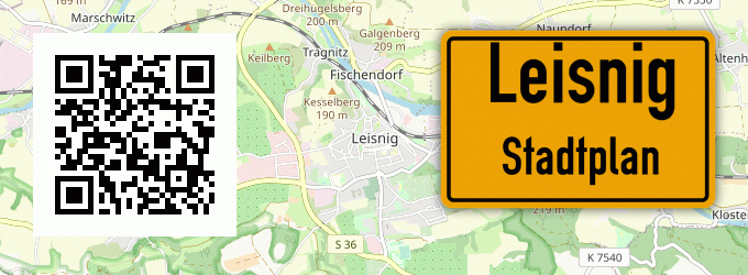 Stadtplan Leisnig