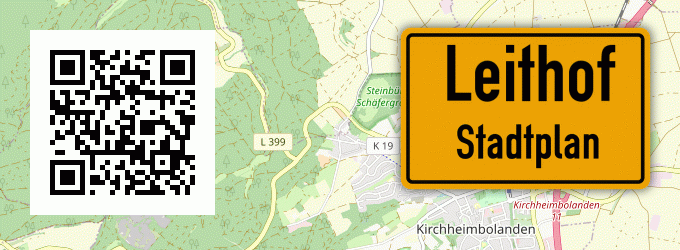 Stadtplan Leithof