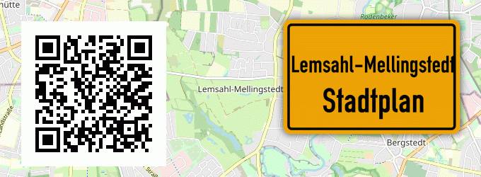 Stadtplan Lemsahl-Mellingstedt