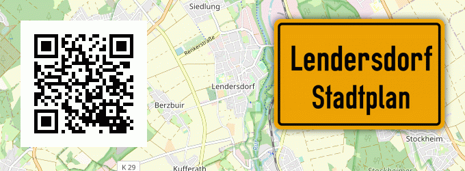 Stadtplan Lendersdorf