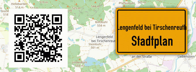 Stadtplan Lengenfeld bei Tirschenreuth
