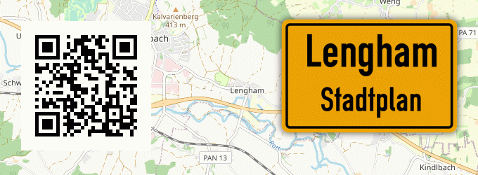 Stadtplan Lengham, Rottal