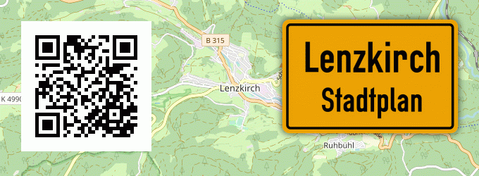 Stadtplan Lenzkirch