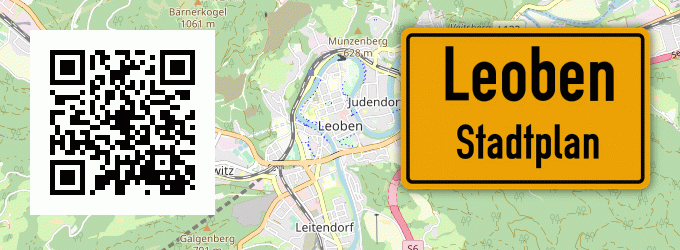 Stadtplan Leoben