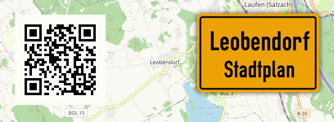 Stadtplan Leobendorf, Salzach