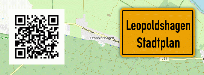 Stadtplan Leopoldshagen