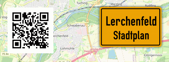 Stadtplan Lerchenfeld