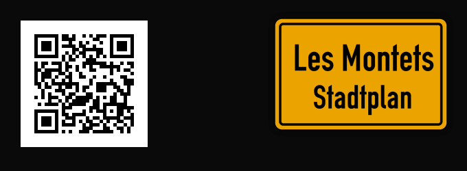 Stadtplan Les Montets