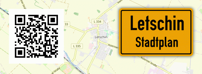 Stadtplan Letschin