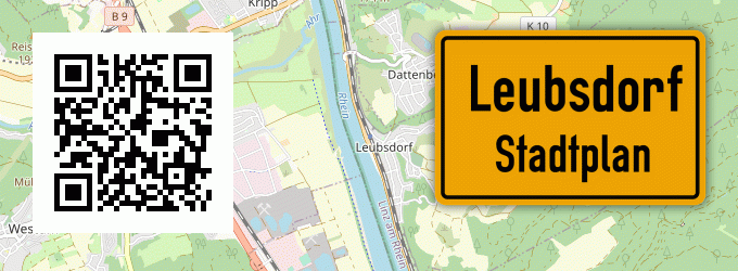 Stadtplan Leubsdorf, Sachsen