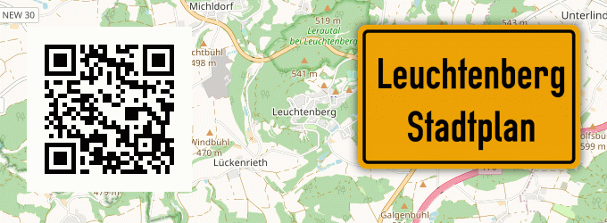 Stadtplan Leuchtenberg