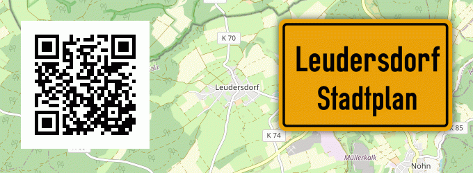 Stadtplan Leudersdorf