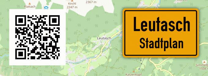 Stadtplan Leutasch
