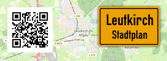 Stadtplan Leutkirch