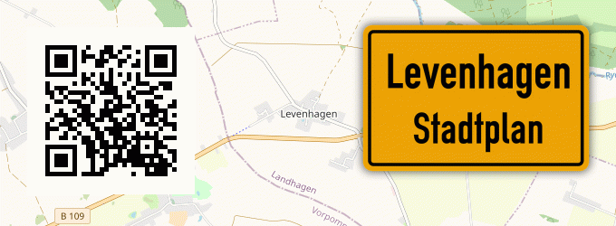 Stadtplan Levenhagen