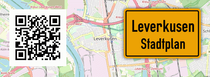 Stadtplan Leverkusen