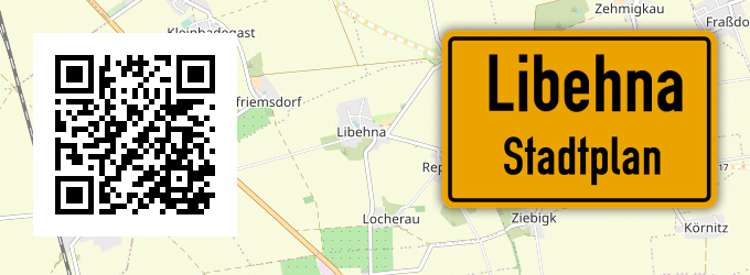Stadtplan Libehna