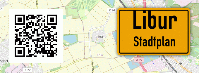Stadtplan Libur