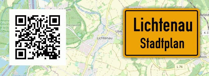 Stadtplan Lichtenau, Westfalen