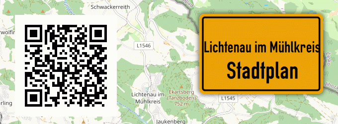 Stadtplan Lichtenau im Mühlkreis