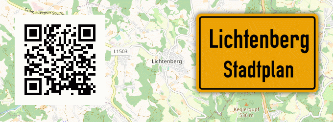 Stadtplan Lichtenberg, Niedersachsen