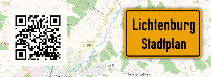 Stadtplan Lichtenburg