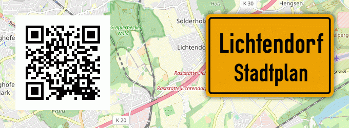 Stadtplan Lichtendorf