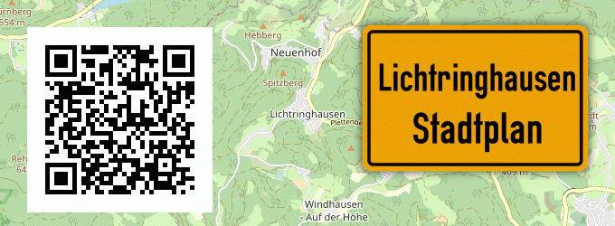 Stadtplan Lichtringhausen