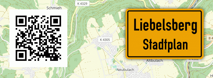 Stadtplan Liebelsberg
