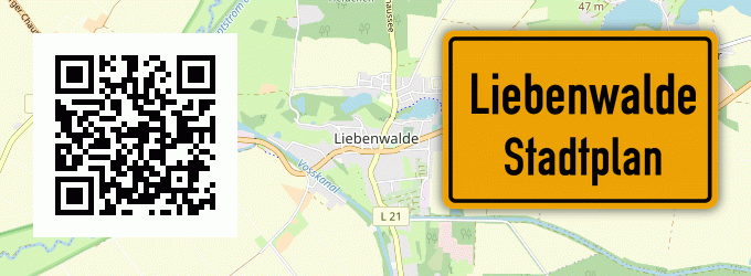 Stadtplan Liebenwalde