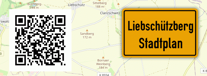Stadtplan Liebschützberg