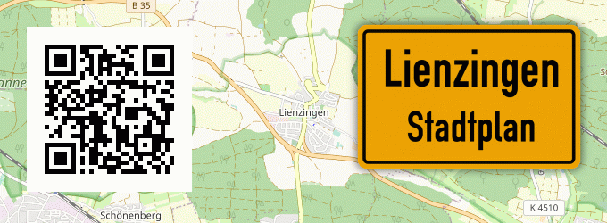 Stadtplan Lienzingen