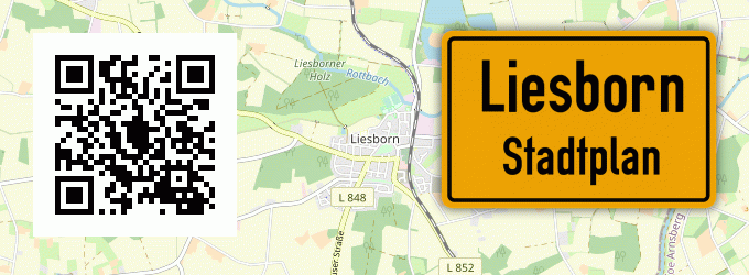 Stadtplan Liesborn