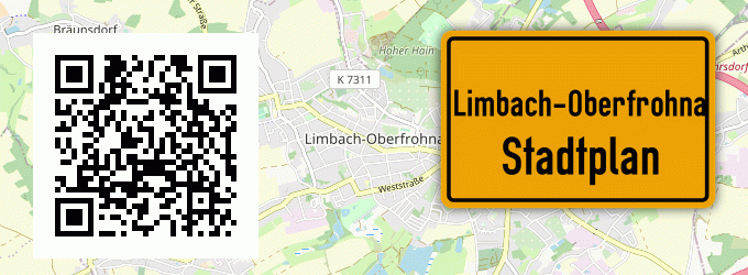Stadtplan Limbach-Oberfrohna