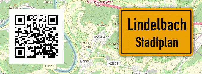Stadtplan Lindelbach